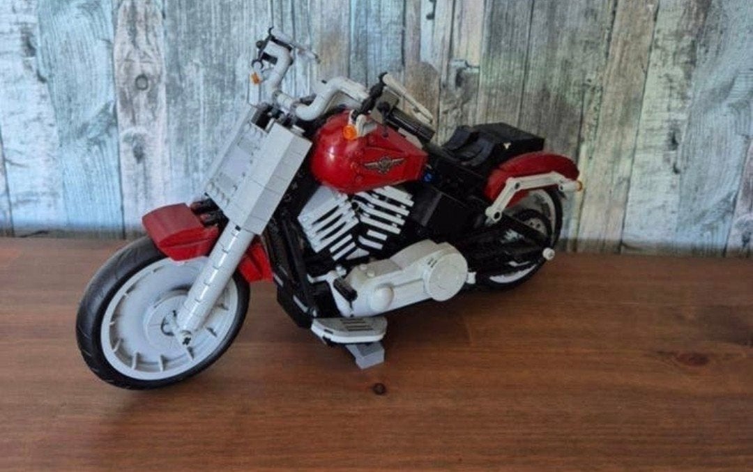 Lego Technic Motoren: Harley Davidson & Ducati Panigale, Kinderen en Baby's, Speelgoed | Duplo en Lego, Ophalen, Zo goed als nieuw