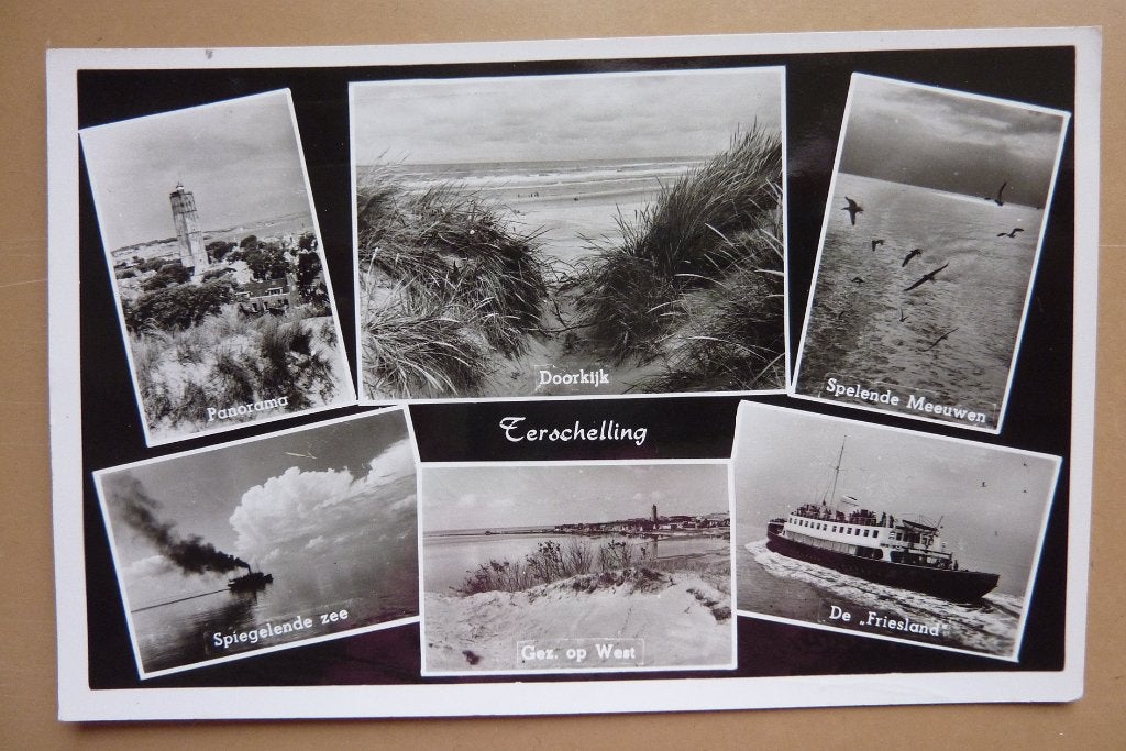 TERSCHELLING De Friesland West Brandaris, Ophalen, 1960 tot 1980, Gelopen, Waddeneilanden