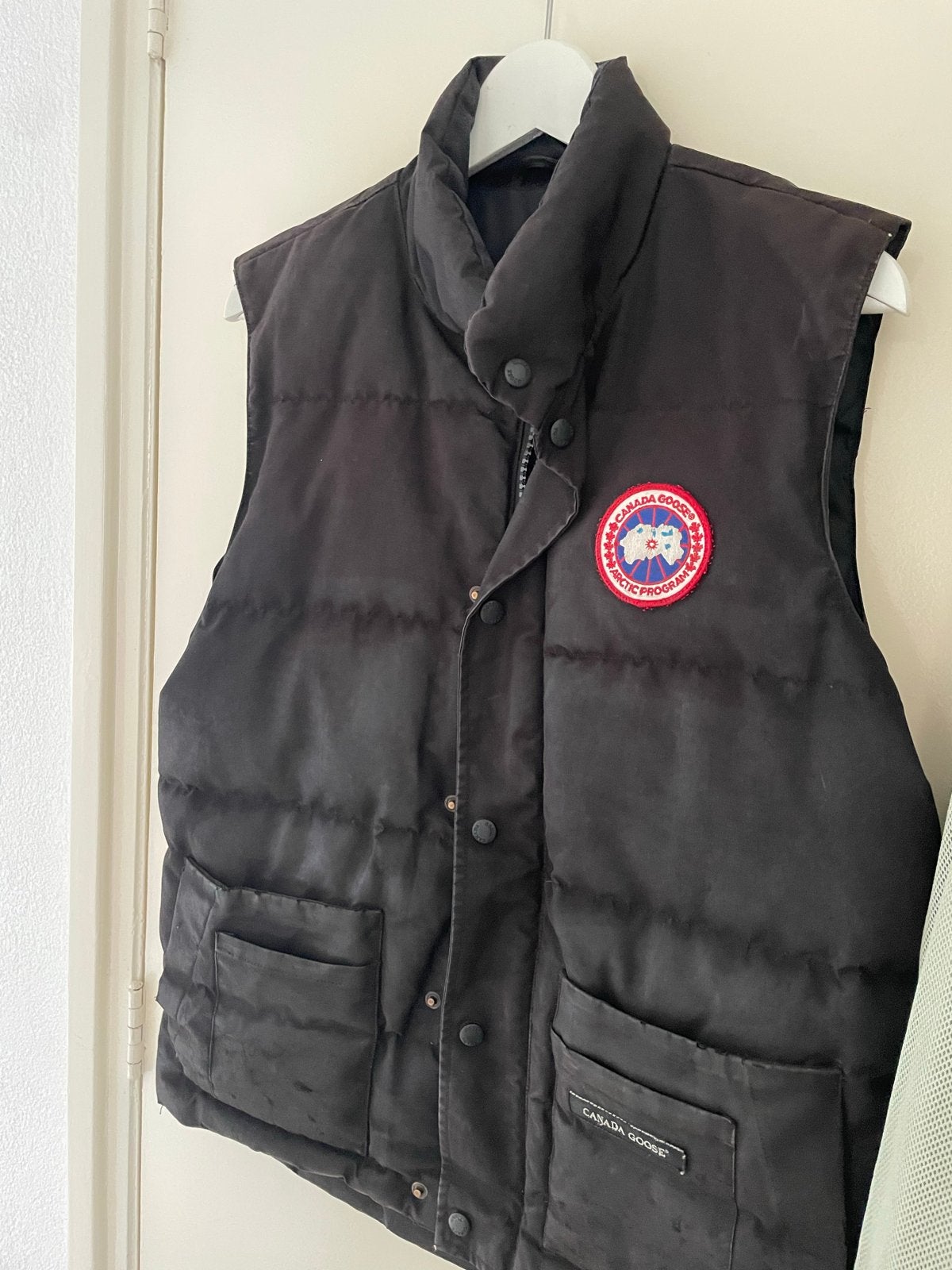 Canada Goose Bodywarmer Origineel, Ophalen of Verzenden, Gedragen, Maat 46 (S) of kleiner, Zwart