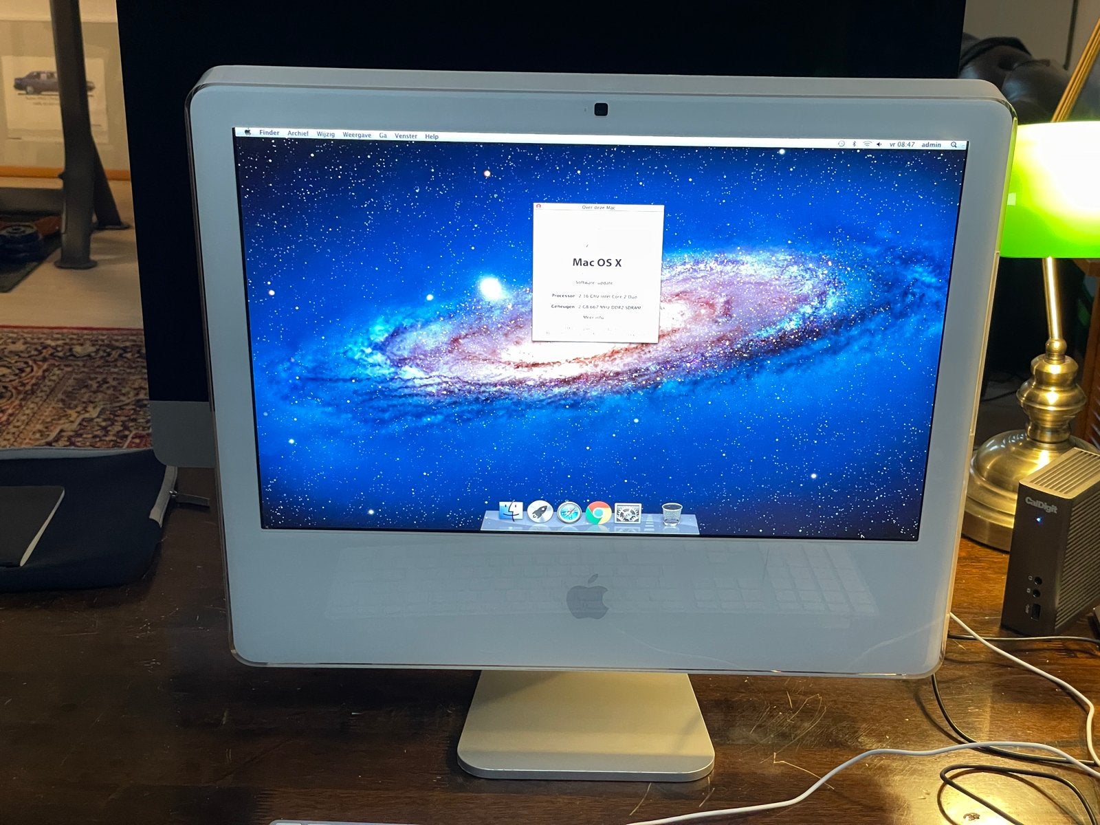 iMac 20-inch (eind 2006) met Mac OS X Lion, Computers en Software, Ophalen, Gebruikt, IMac, Minder dan 4 GB