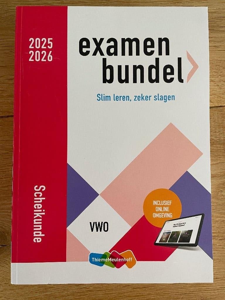 Examenbundel Scheikunde VWO, Boeken, Schoolboeken, Ophalen, VWO, Scheikunde, ThiemeMeulenhoff