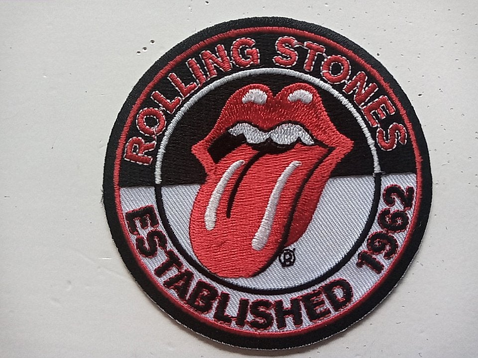 The Rolling Stones mooie established 1962 patch 52, Ophalen of Verzenden, Nieuw, Kleding