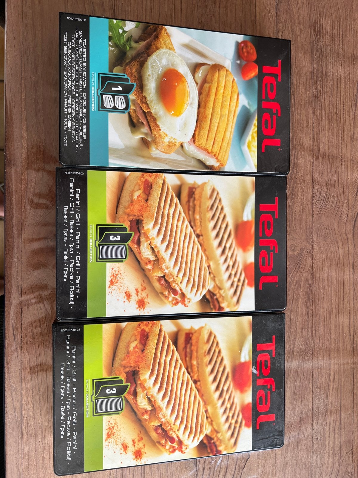 Tefal Snack Collection: Tosti- en Panini-ijzersets, Witgoed en Apparatuur, Ophalen of Verzenden, Nieuw