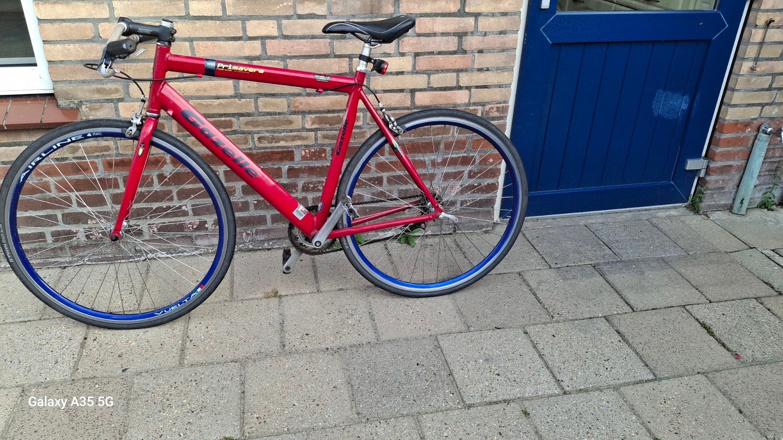 Gazelle Primavera Racefiets - Rood, 56cm frame, Ophalen of Verzenden