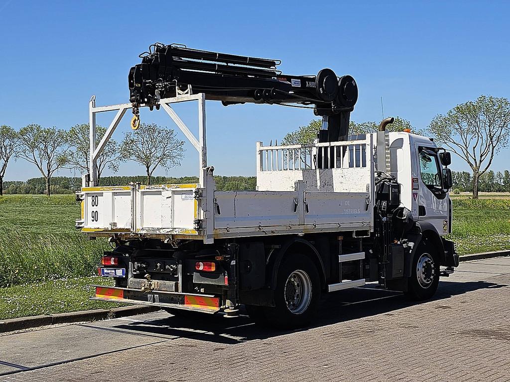 RENAULT D 240 hiab 158es4,16 ton, Automaat, Euro 6, Renault, Wit