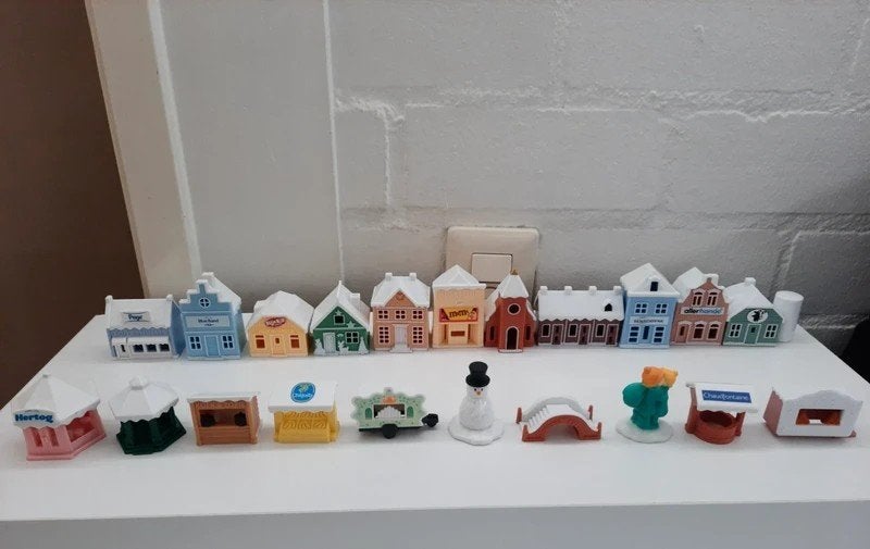 Albert Heijn Miniaturen Collectie - Huisjes, Winkeltjes Mee, Verzamelen, Albert Heijn, Ophalen of Verzenden