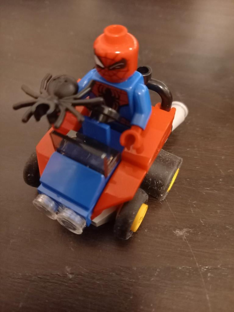 Lego Super Heroes 76071: Spider-Man vs. Scorpion compleet, Ophalen of Verzenden, Zo goed als nieuw, Complete set, Lego