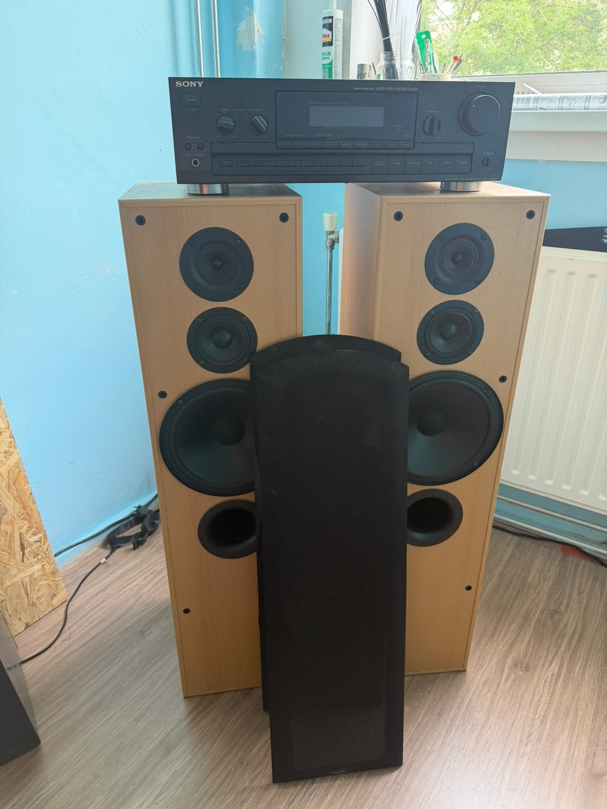 Sony radio en jamo speakers, Ophalen, Zo goed als nieuw, Sony