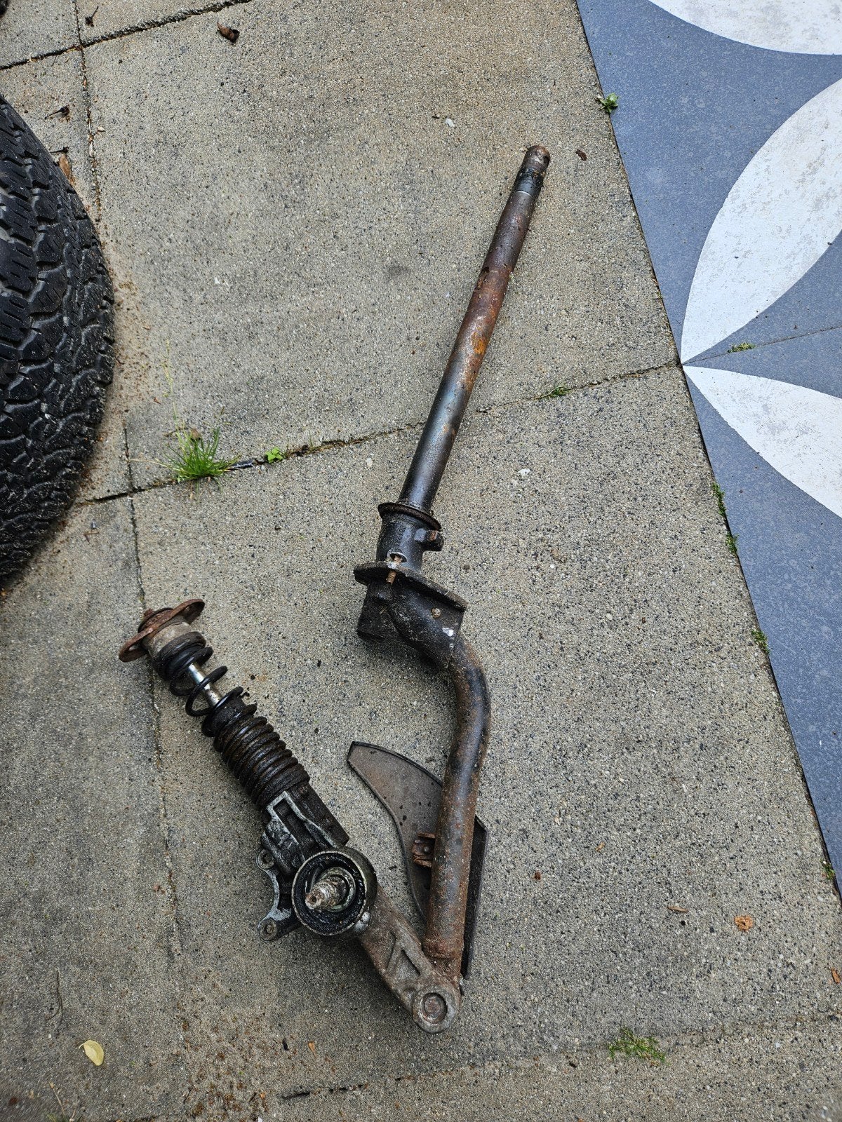 Vespa LX 50 Voorvork met Schokdemper, Ophalen of Verzenden, Gebruikt, Overige typen, Vespa