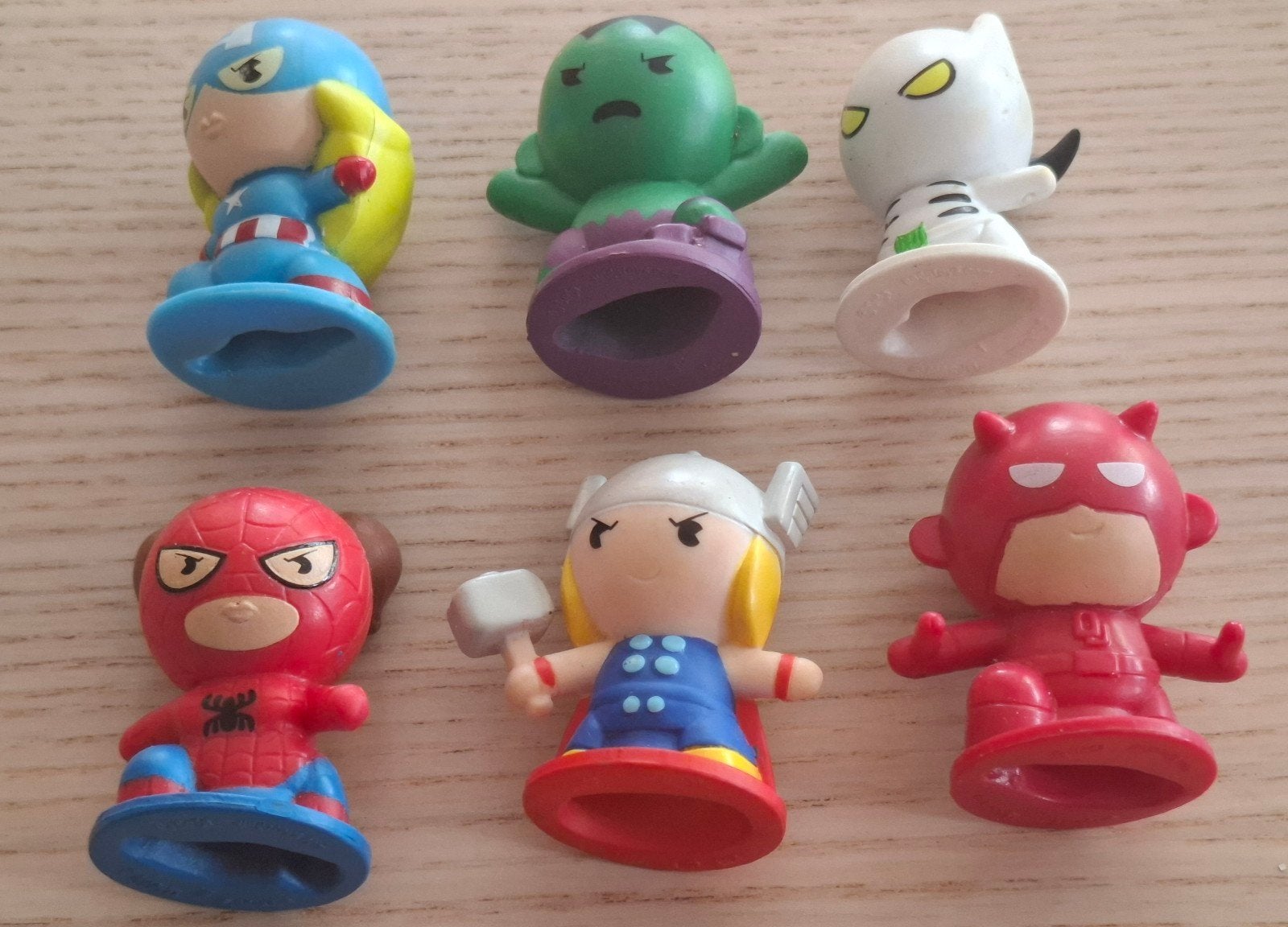 Marvel Superhelden Spaaractie Plus 2014 + phunny plush popje, Ophalen of Verzenden, Gebruikt