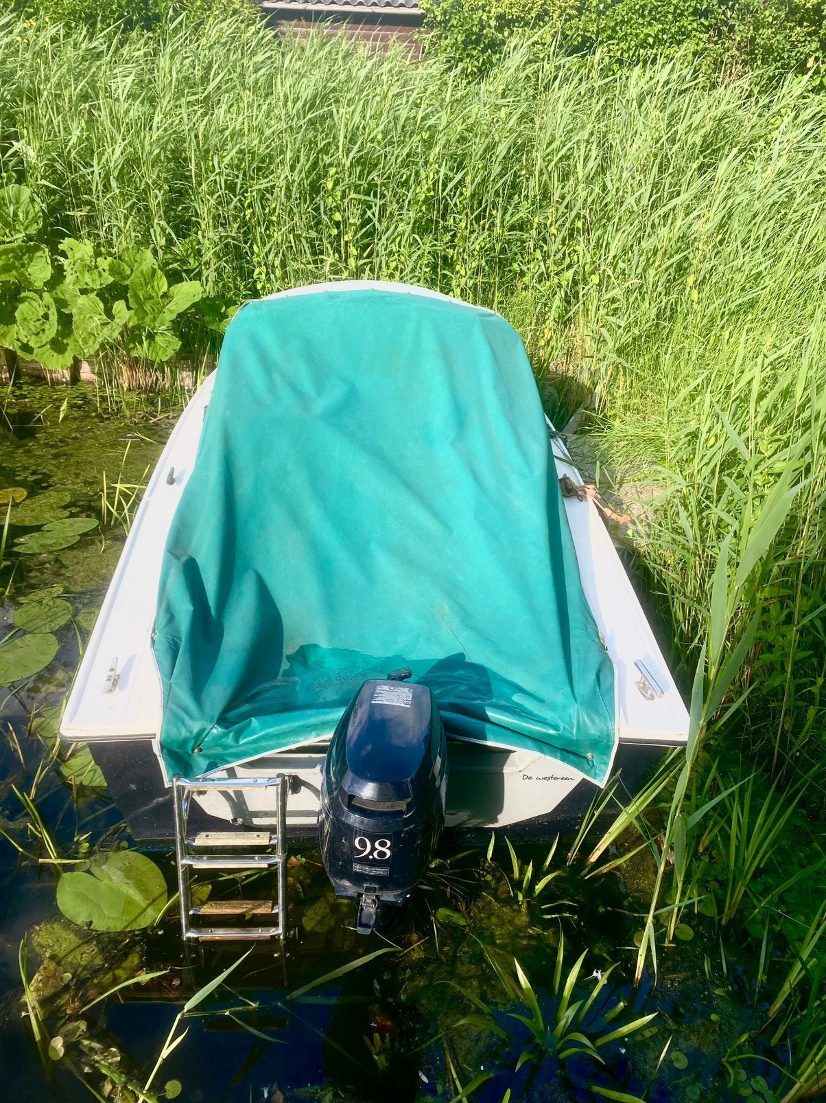 Tohatsu 9.8 buitenboord motor moet weg !, Ophalen of Verzenden, Zo goed als nieuw