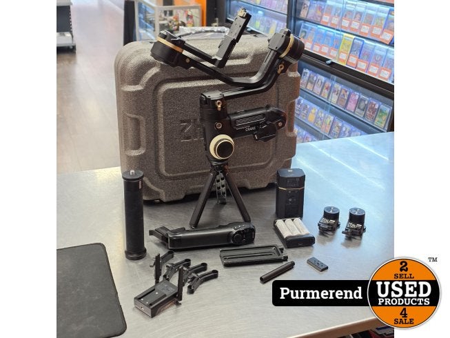 Zhiyun CR107 Crane 3S Pro Overcompleet, Flex Ltd., Zo goed als nieuw, https://flex.com/contact-us, Nobelstraat 10, 5807 GA Oostrum LB, Limburg, Nederland