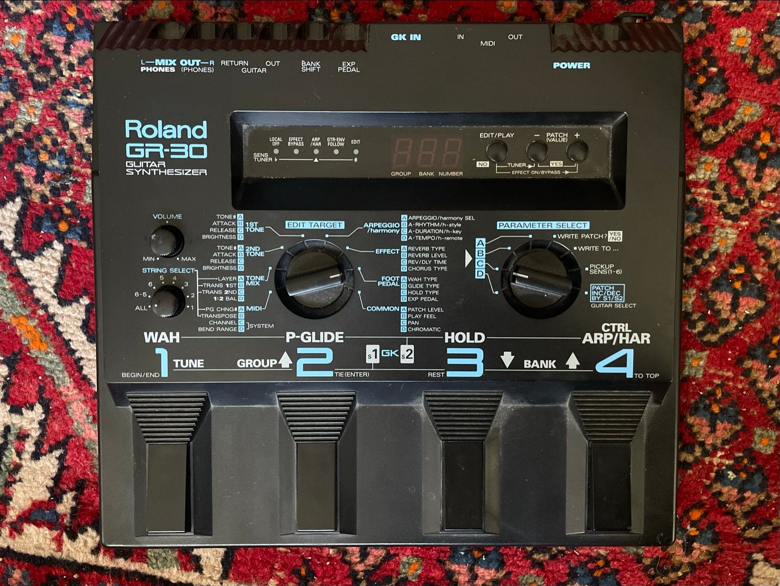Roland GR-30 Gitaar Synthesizer - Zo goed als nieuw, Roland, Zo goed als nieuw, Met midi-aansluiting, Overige aantallen