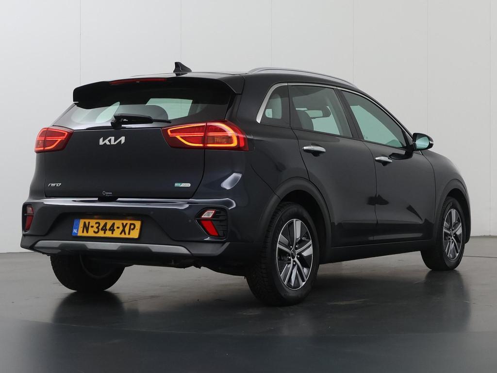 Kia Niro 1.6 GDi Hybrid DynamicLine | Adaptieve Cruise Contr, Auto's, Kia, Gebruikt, Euro 6, 2 kWh, Blauw