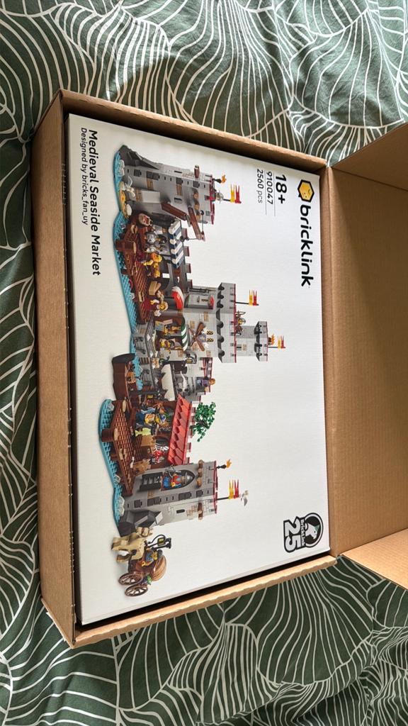 Lego 910047 Medieval Seaside Market - Bricklink Designer Pro, Overige thema's, Lego, Nieuw, Ophalen of Verzenden
