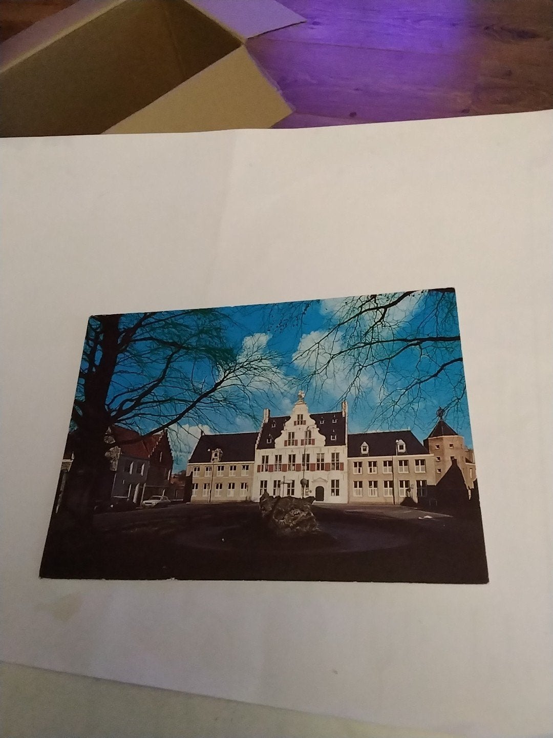 Oude Ansichtkaart Kasteel Middelburg, Ophalen of Verzenden, 1940 tot 1960, Ongelopen, Zeeland