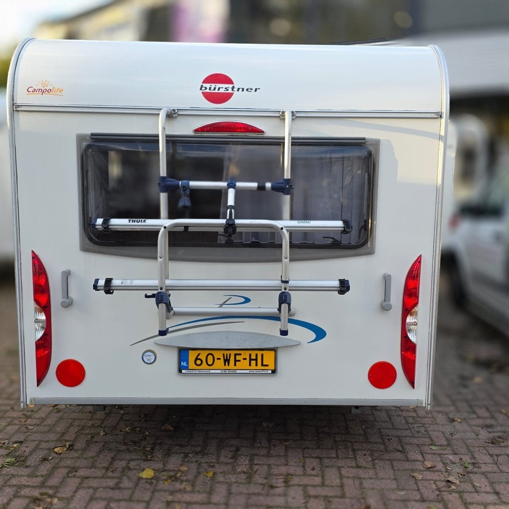 burstner 450 ts 2009 voortent, luifel, uitbouw en mover !!!!, Mover, Rondzit, Frans bed, Bedrijf
