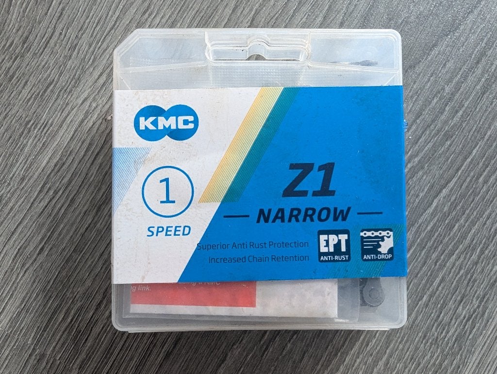 KMC Z1 EPT Narrow fietsketting – nieuw, Ophalen of Verzenden, Derailleur of Ketting, KMC, Nieuw