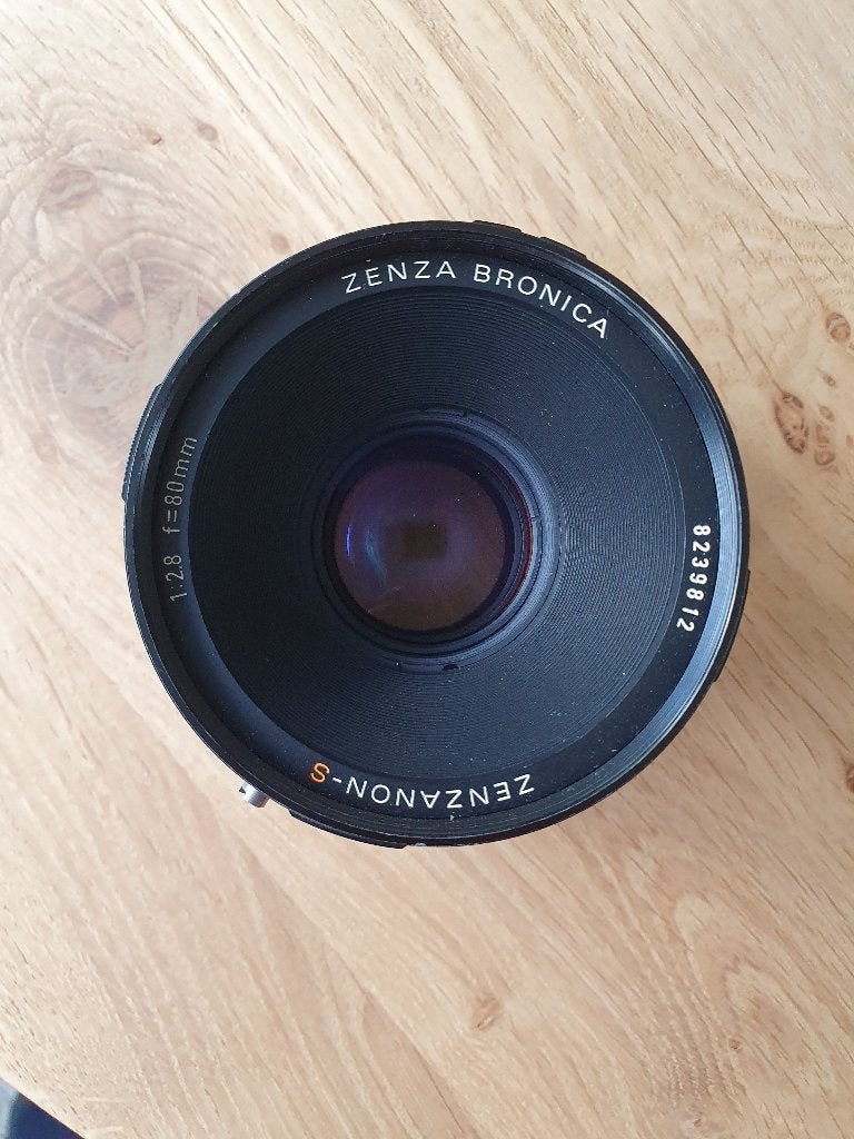 Bronica Zenzanon-S 1:2.8 80mm objectief, Ophalen, Overige merken, Standaardlens, 80 mm