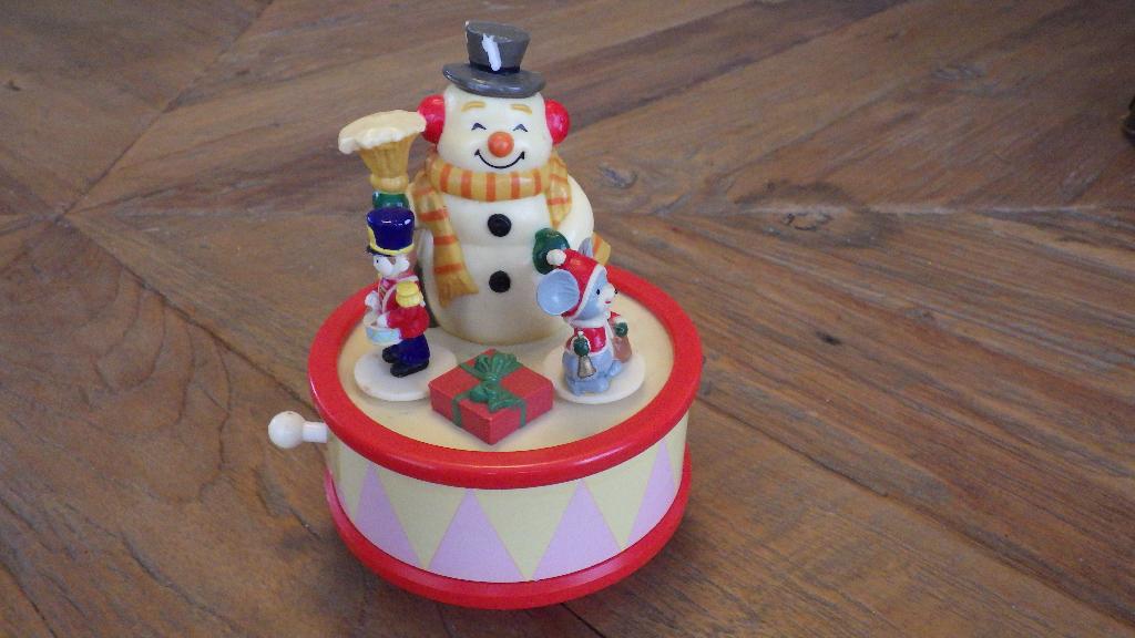 mooi kerstmuziekdoosje, Diversen, Kerst, Ophalen of Verzenden, Gebruikt