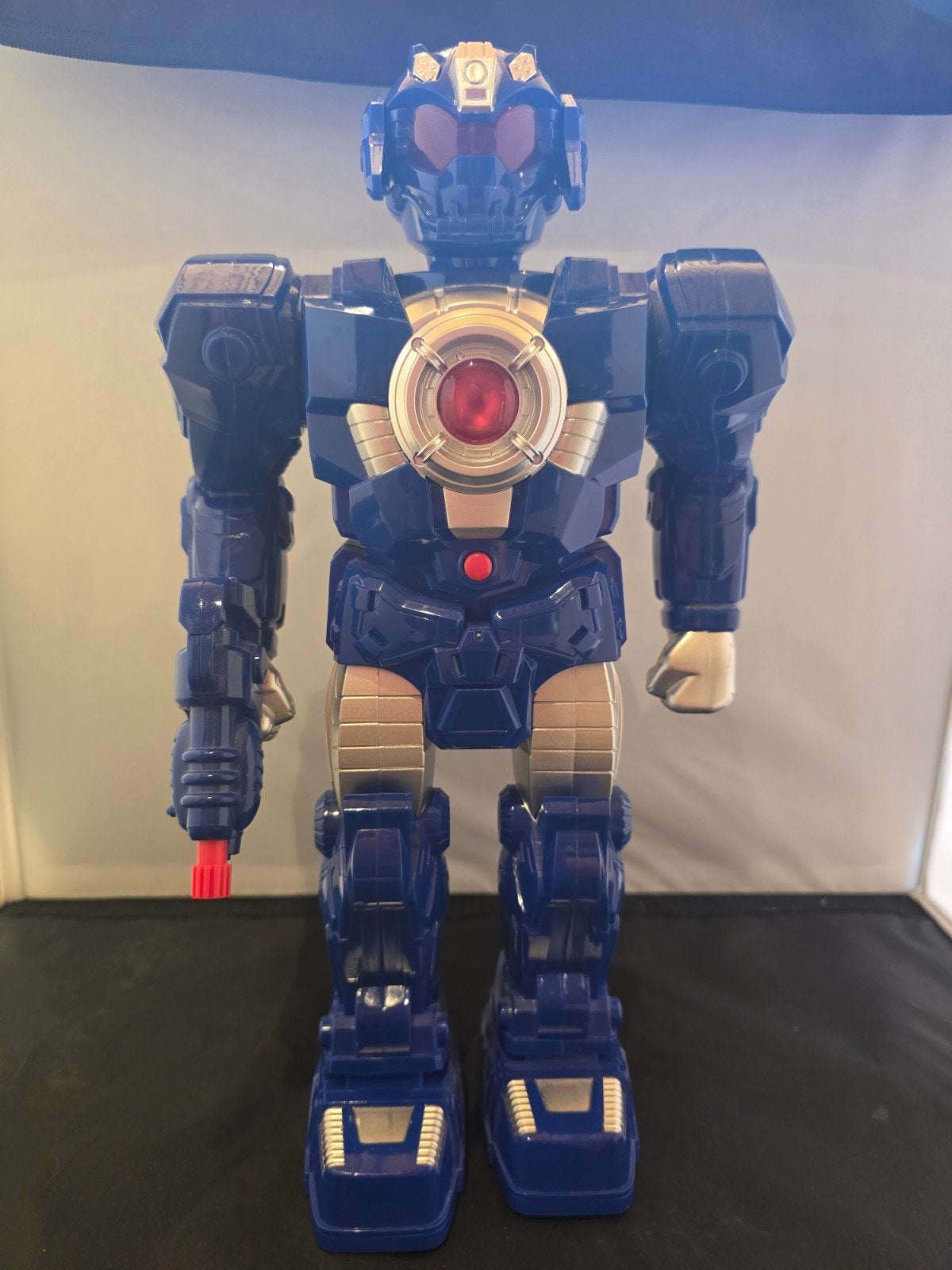 Grote Interactieve Robot Speelgoed - Blauw/Goud, Ophalen of Verzenden, Zo goed als nieuw, Jongen of Meisje
