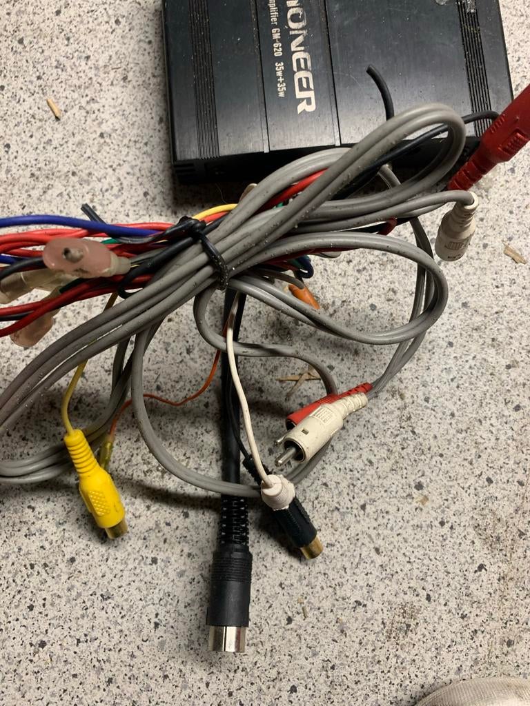 Pioneer GM-620 Power Amplifier voor autoradio's, Ophalen of Verzenden, Gebruikt