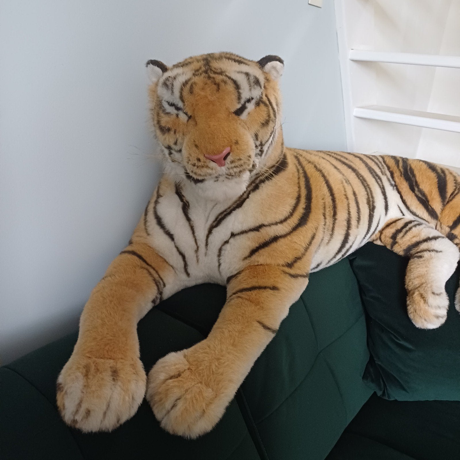 prachtige vintage tijger/eyecatcher voor in huis, Ophalen of Verzenden, Zo goed als nieuw