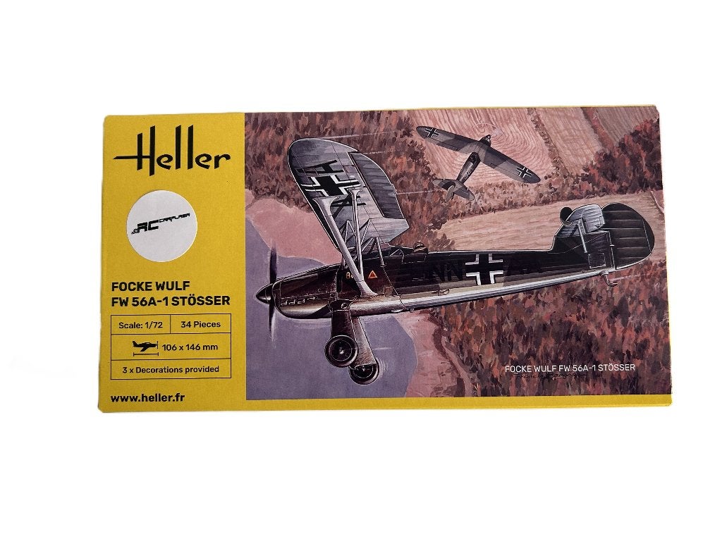 Heller FOCKE WULF STOSSER HEL-80238, Ophalen of Verzenden, Nieuw, 1:72 tot 1:144, Overige merken