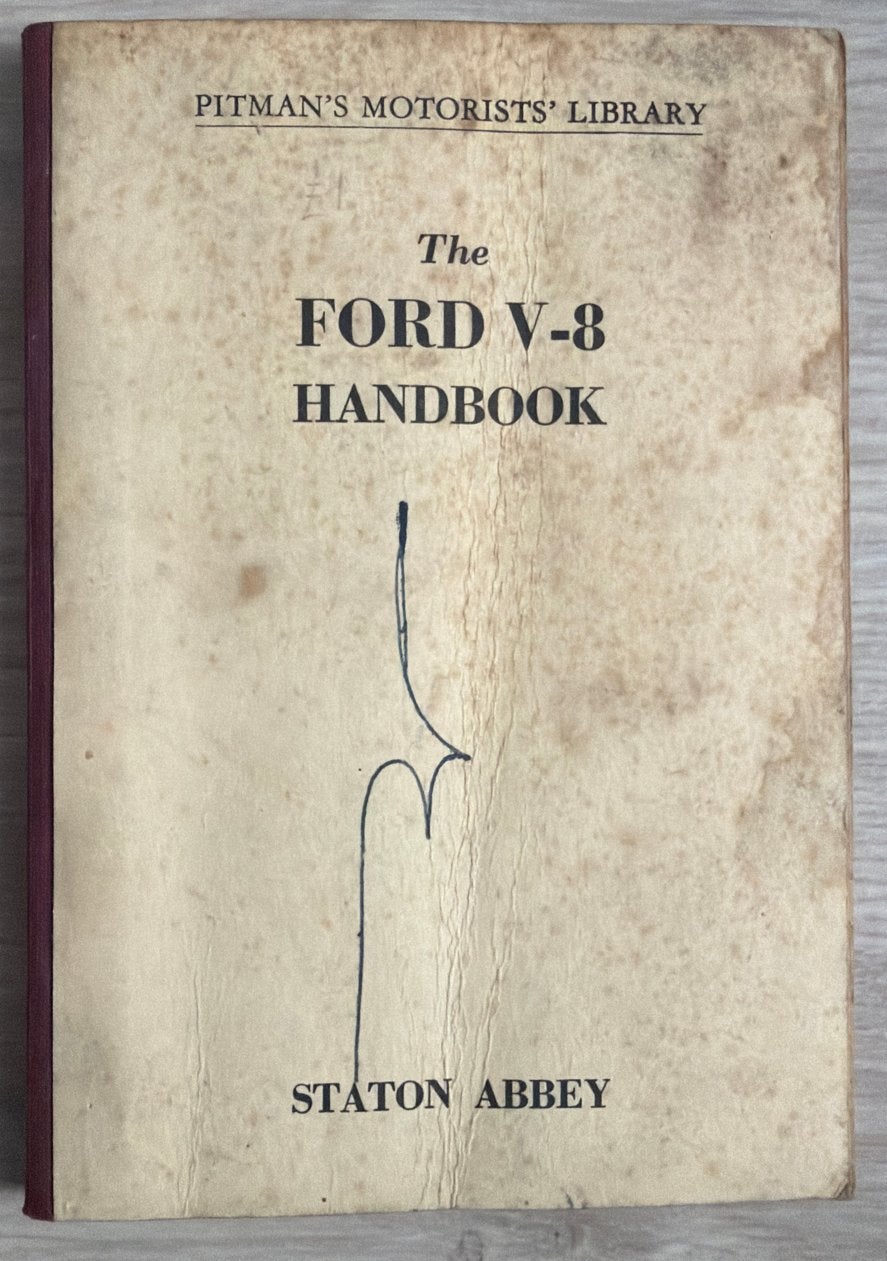 The Ford V-8 Handbook - Pitman's Motorists' Library, Ophalen of Verzenden, Gelezen, Ford