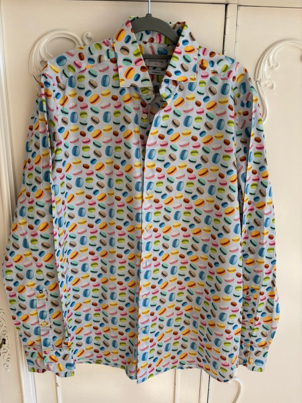Nieuw overhemd merk Giordano maat M, Kleding | Heren, Ophalen of Verzenden, Nieuw, Overige kleuren, Halswijdte 39/40 (M)