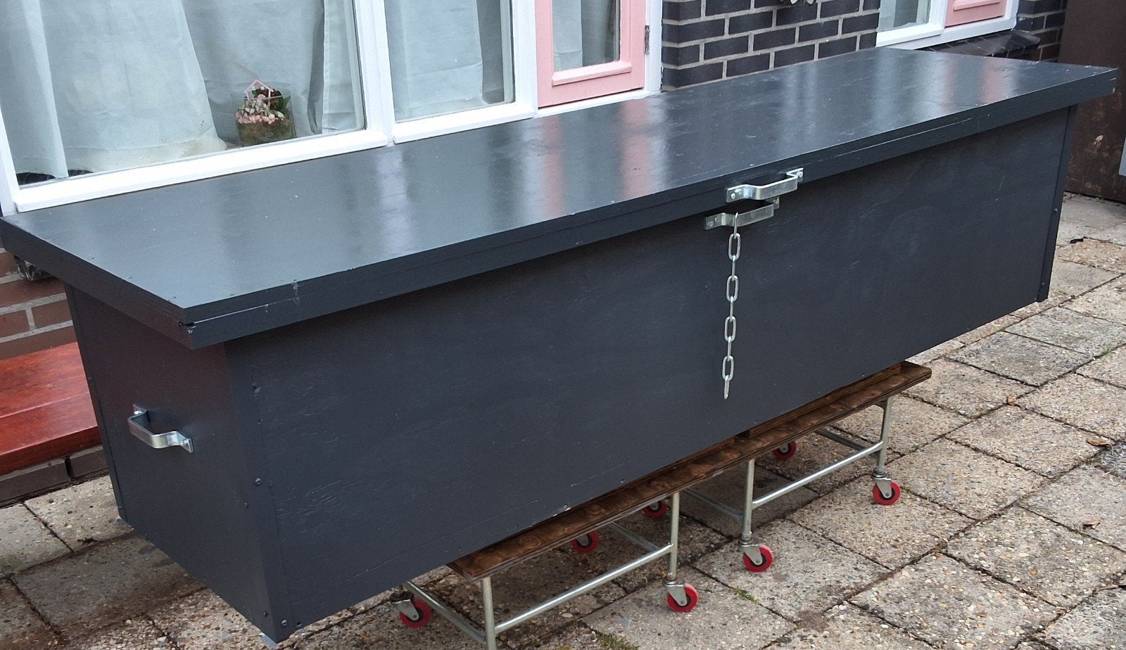 terras en tuinkisten tuinaankleding inrichting kussenbox, Ophalen, Nieuw, 50 tot 100 cm, Minder dan 50 cm
