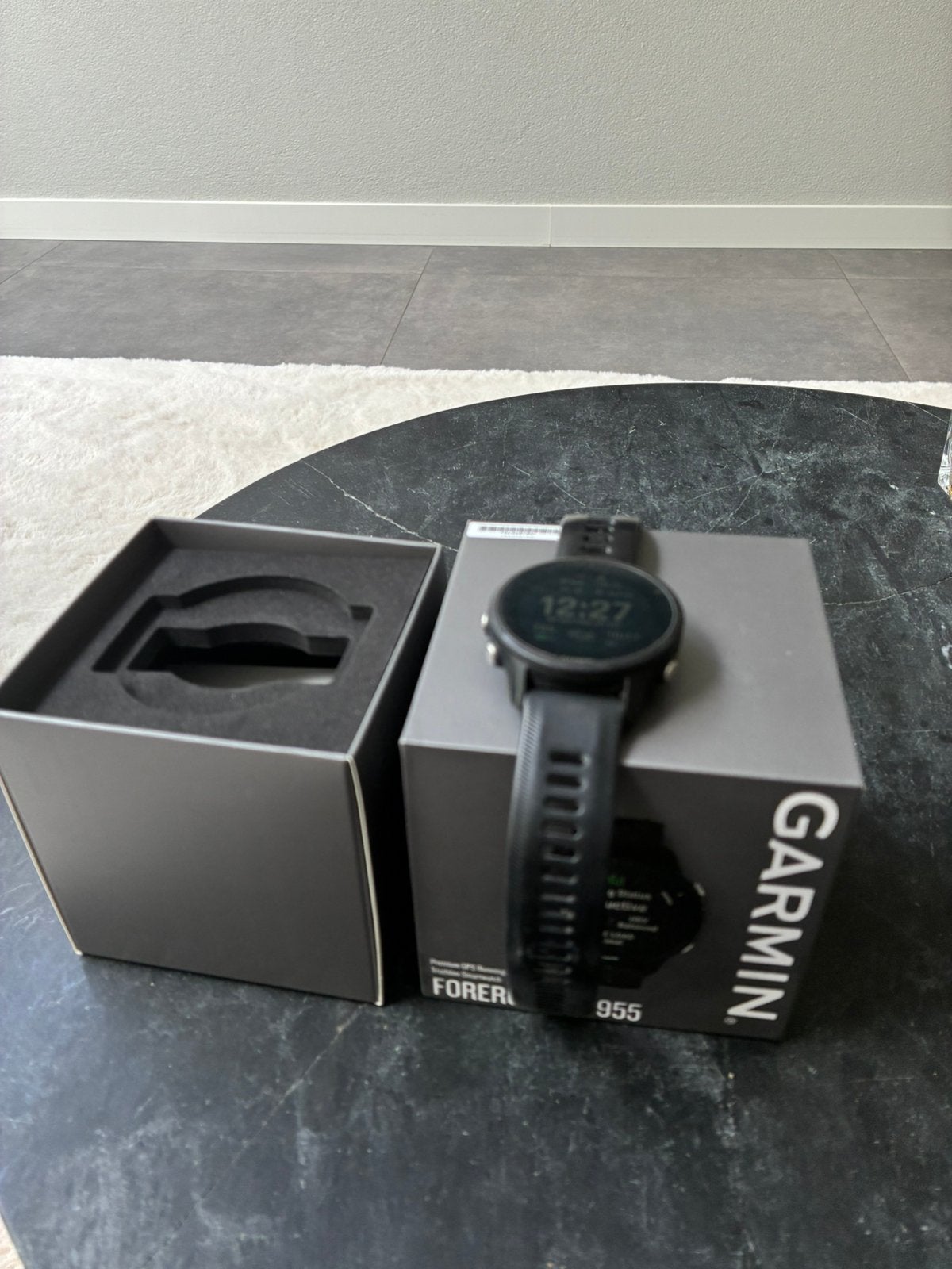 Garmin Forerunner 955, Ophalen of Verzenden, Zo goed als nieuw, Zwart, Android