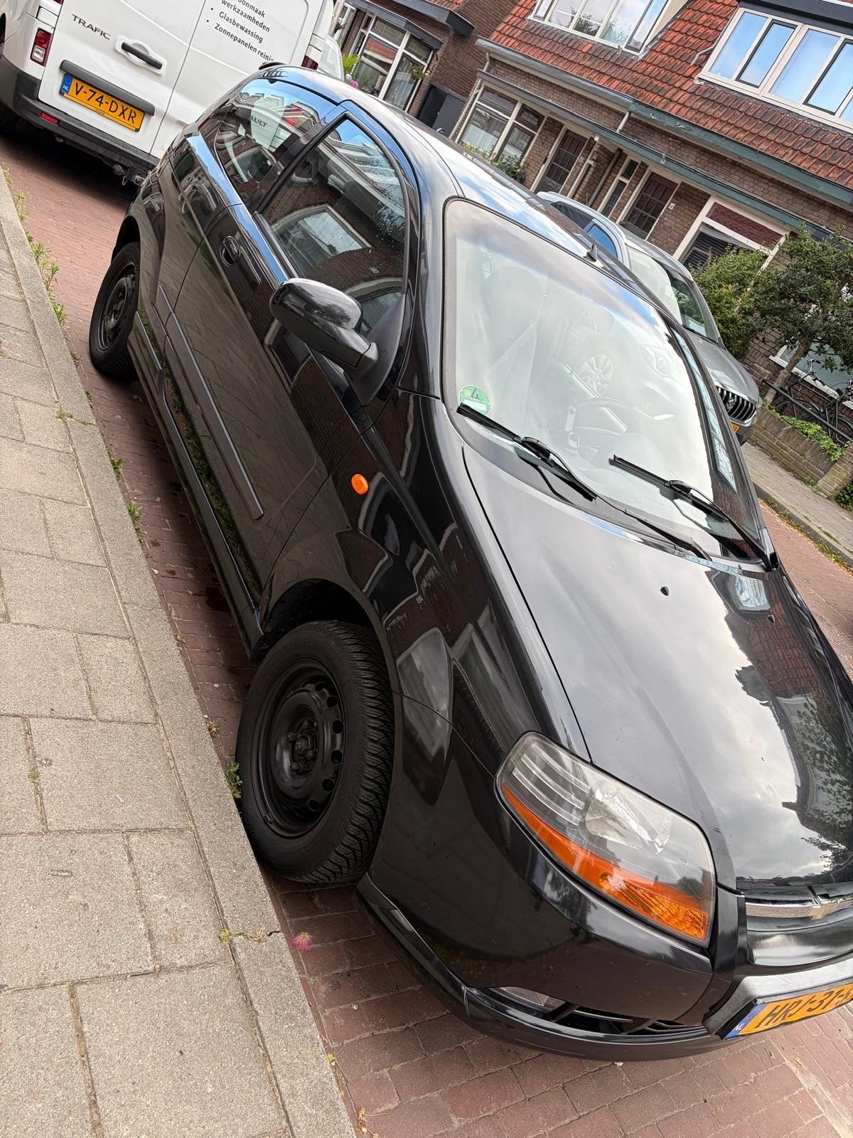 Chevrolet 2005 Zwart, Auto's, Chevrolet, Automaat, 400 kg, Zwart, 93 pk