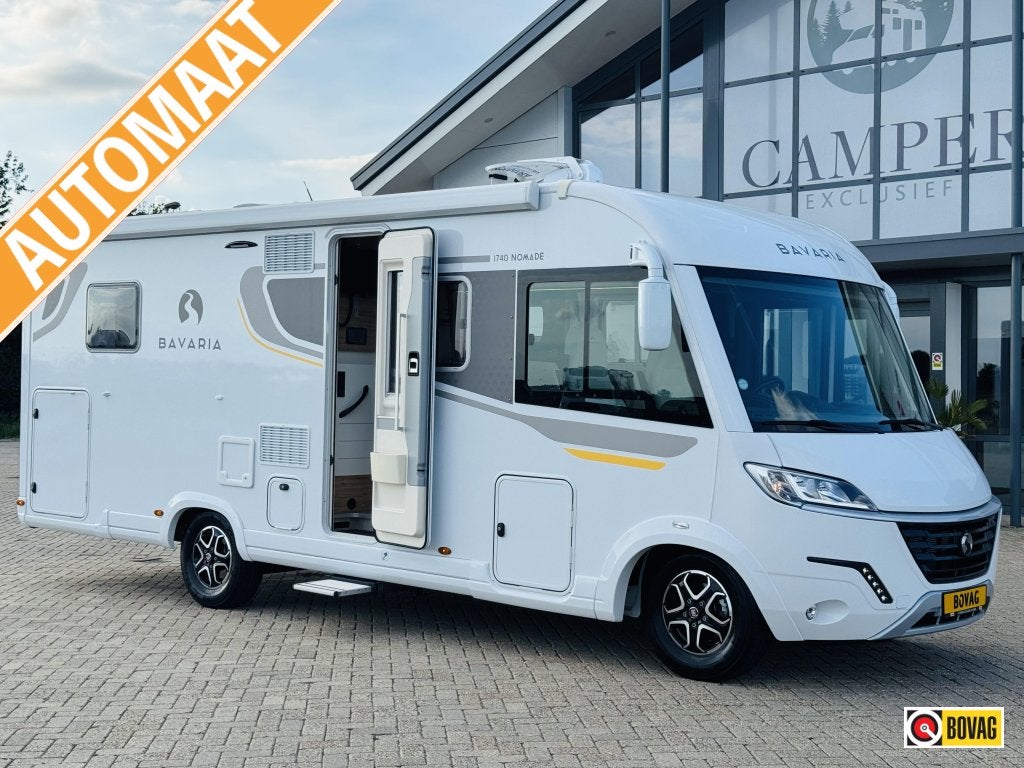 Bavaria I 740 FC Nomade Automaat Queensbed 180PK 2024, Ringverwarming, Luifel, Bedrijf, Diesel