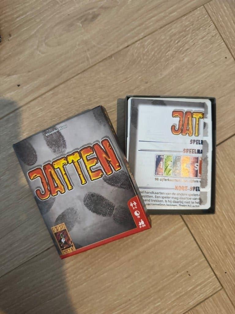 Jatten kaartspel - Zo goed als nieuw, compleet, Vijf spelers of meer, Ophalen of Verzenden, Zo goed als nieuw, 999 Games