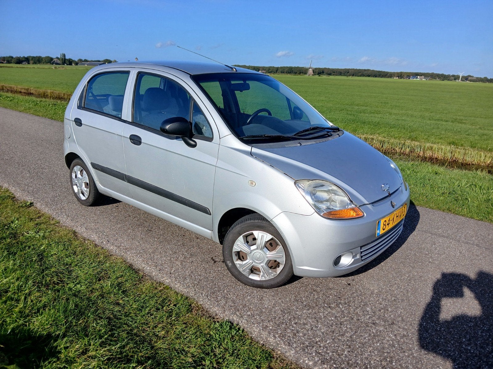chevrolet matiz 0.8 met nieuwe apk !!!, Voorwielaandrijving, Stof, Zwart, Matiz