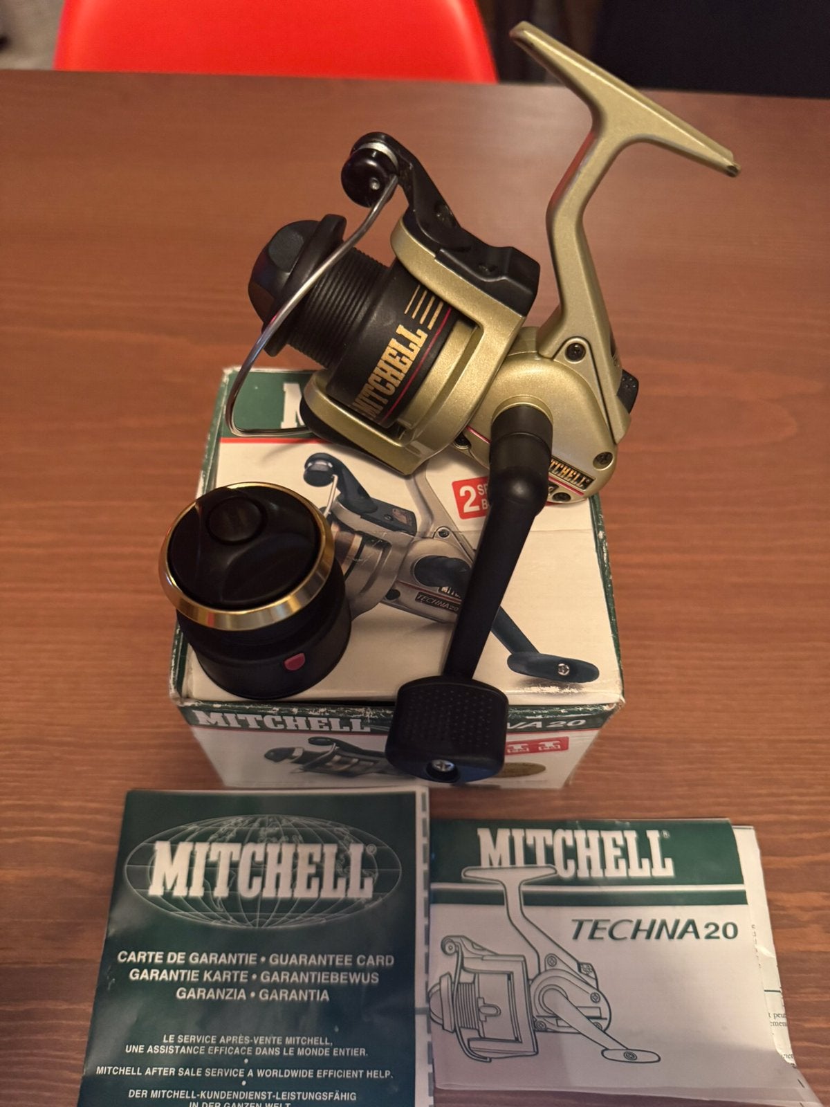 Mitchell Techna 20 vintage molentje in zeer nette staat., Ophalen of Verzenden, Molen