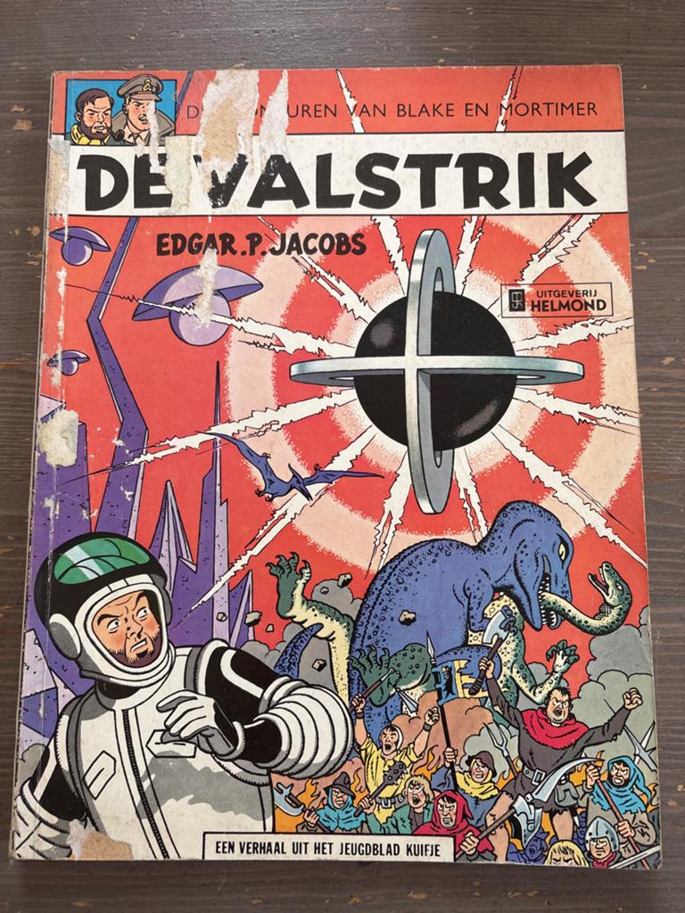 De Valstrik - Edgar P. Jacobs (Blake en Mortimer), Eén stripboek, Ophalen of Verzenden, Gelezen