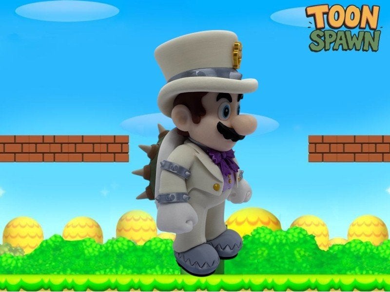 Wedding Mario – 21,5 cm – Super Mario Figuur, Ophalen of Verzenden, Nieuw, Overige typen