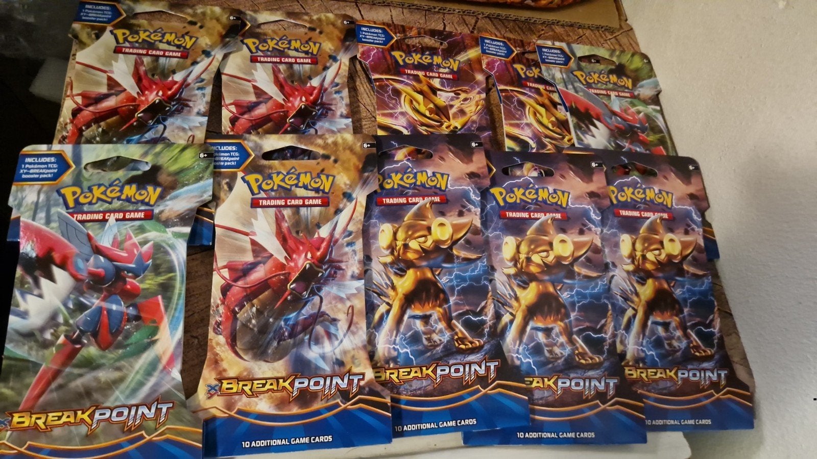 Pokemon XY Breakpoint sleeved booster packs uit 2016, Ophalen of Verzenden, Nieuw, Booster, Foil
