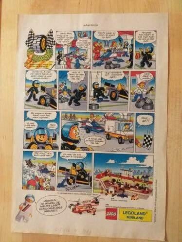 LEGO - Advertenties 1982/89/96, Ophalen of Verzenden, 1980 tot heden, Knipsel(s)