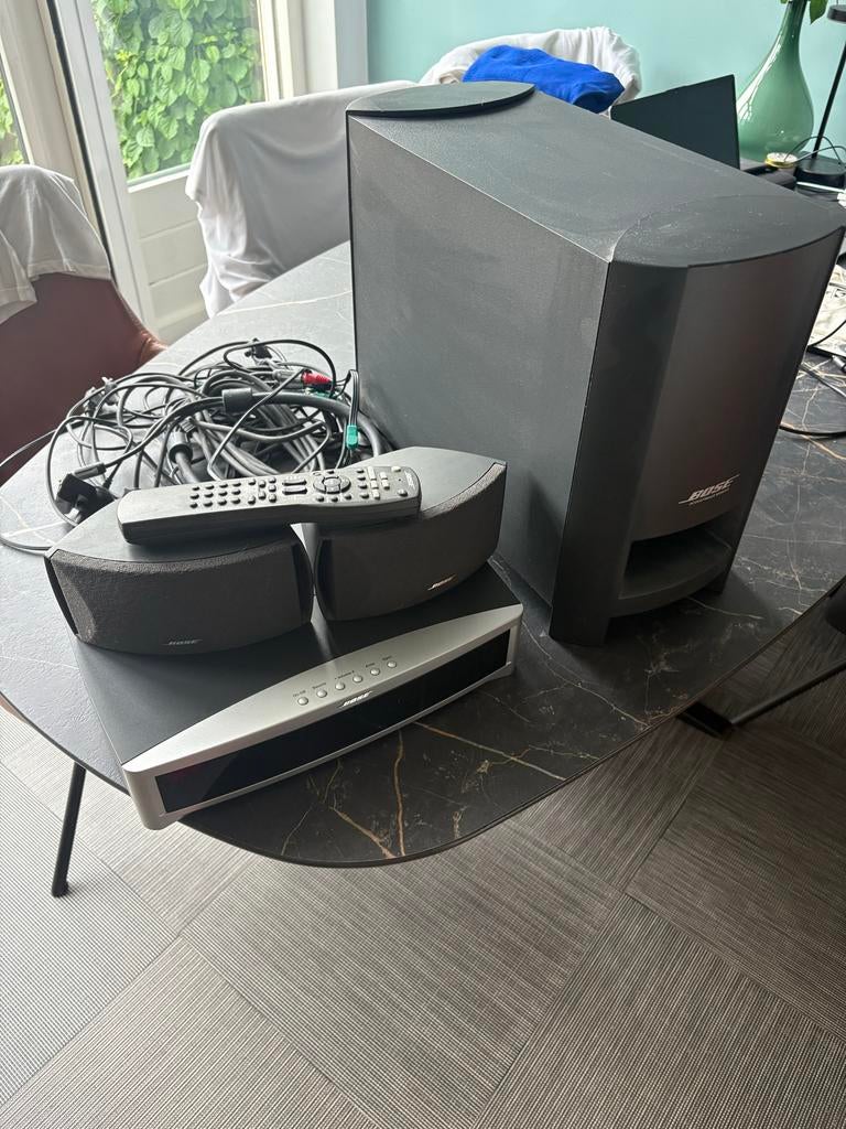 Bose geluidsinstallatie met subwoofer en speakers, Overige merken, Gebruikt, Speakers, Losse componenten