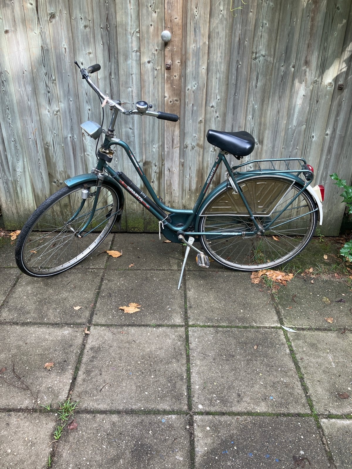 Sparta Damesfiets - Groen, Gebruikt, Ophalen, Terugtraprem, Sparta, Gebruikt