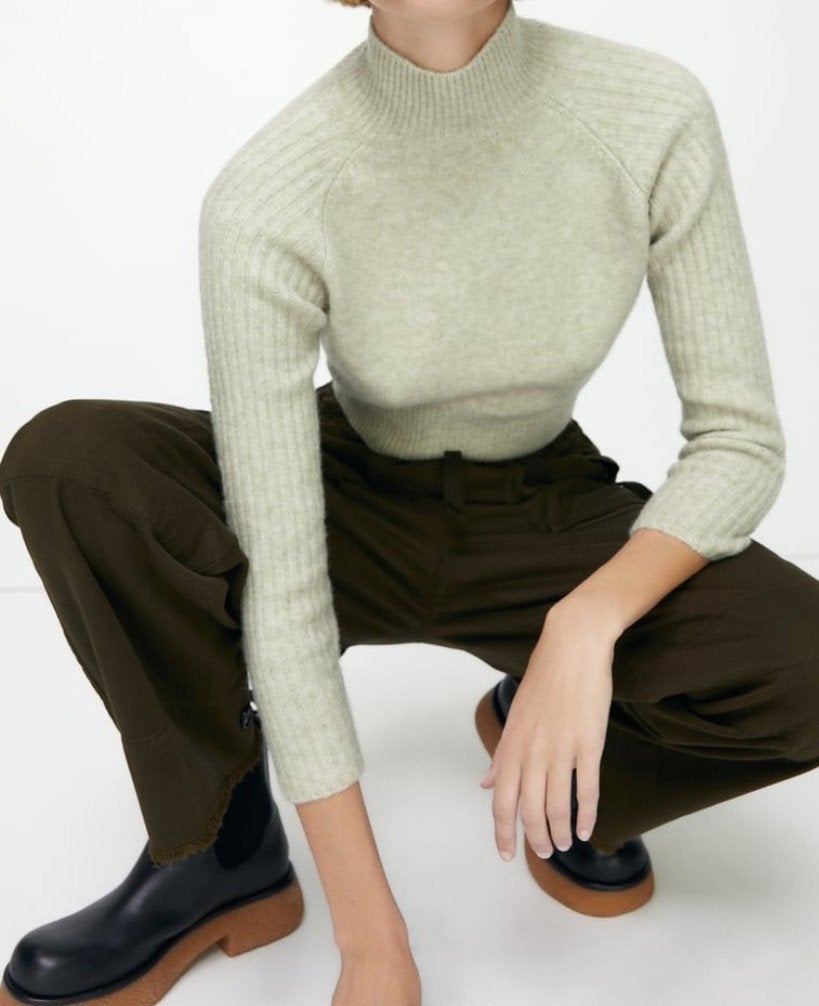 ZARA trui met wol en kameel mt. M, Kleding | Dames, Maat 38/40 (M), Verzenden, Zara, Nieuw