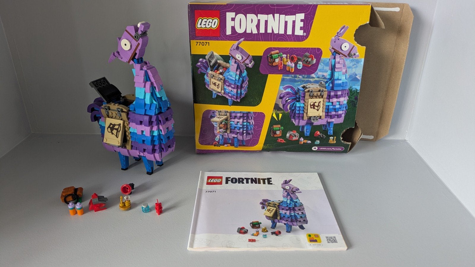 Lego 77071 Fortnite Supply Llama - Compleet met doos, Verzenden