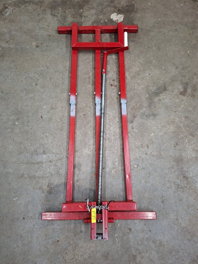 kantelbrug zitmaaier, Ophalen, Zo goed als nieuw, 50 cm of meer, Benzine-grasmaaier