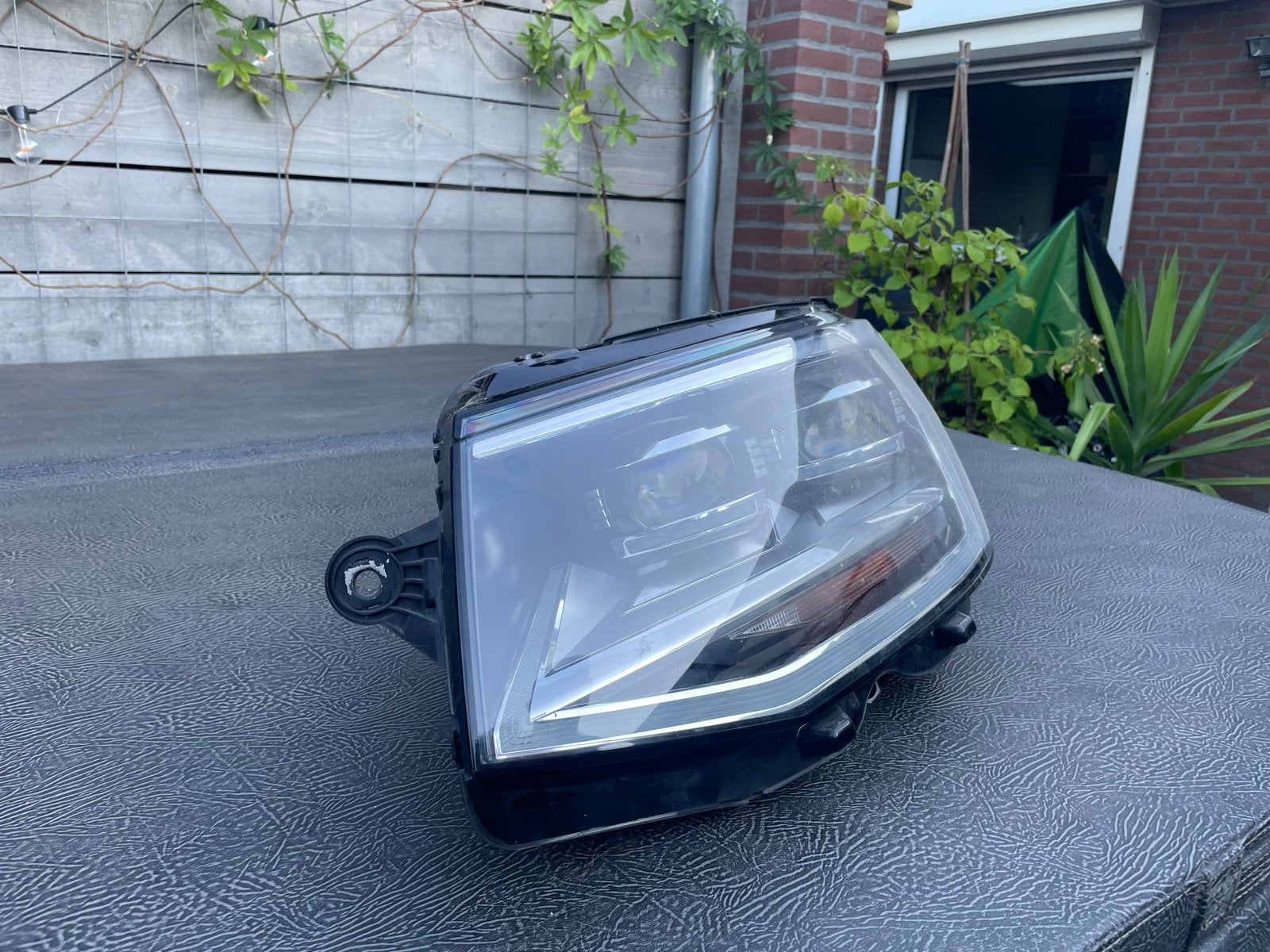 Koplamp compleet links VW Transporter T6 LED Valeo, Ophalen of Verzenden, Gebruikt, Volkswagen