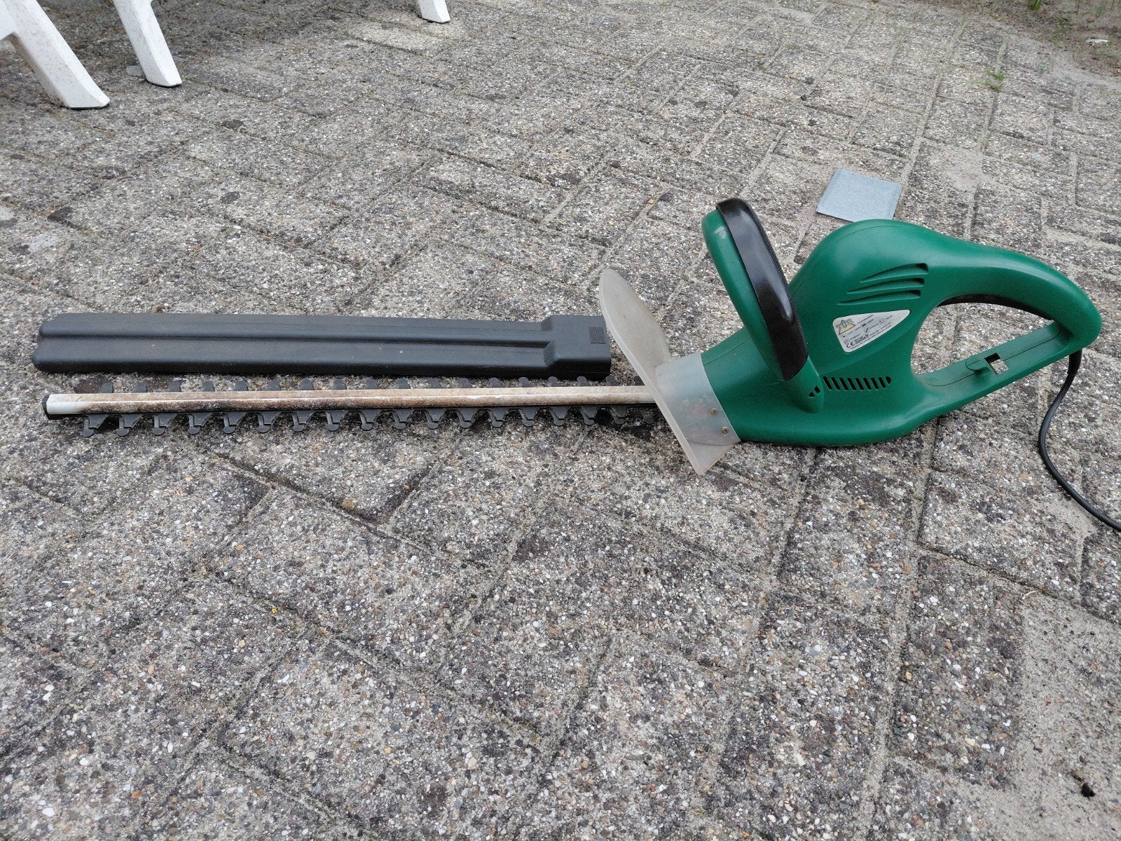 Elektrische heggenschaar met snoer, Tuin en Terras, Heggenscharen, Ophalen, Gebruikt, Elektrisch, Onbekend