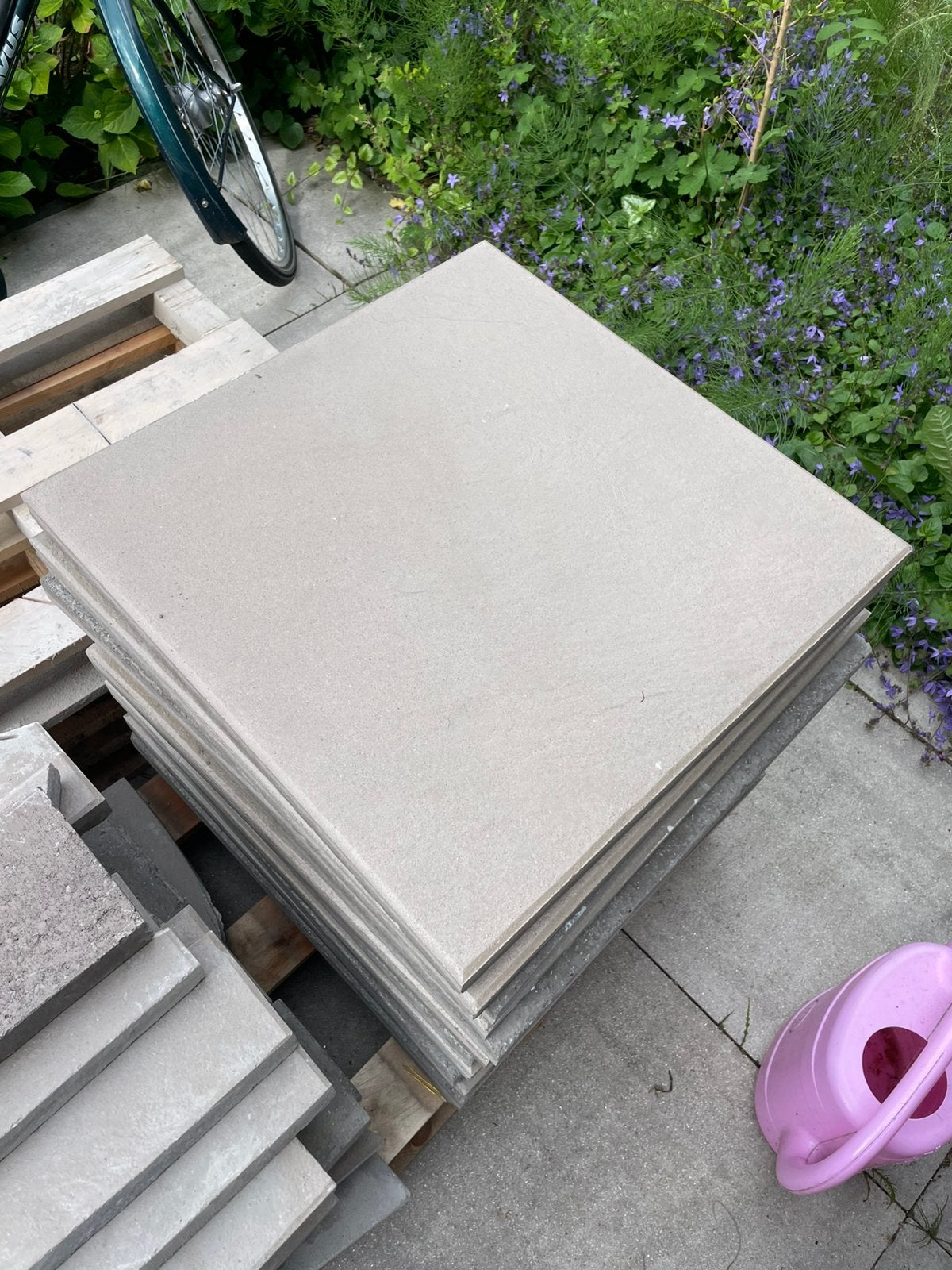 Memphis 60x60 excluton cosmopolitan beige 14 stuks over, Ophalen, Zo goed als nieuw