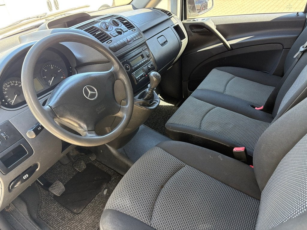 Mercedes-Benz Vito 116 CDI 320 163 Pk 3 Zits, Auto's, 13 km/l, Euro 5, Gebruikt, Zwart